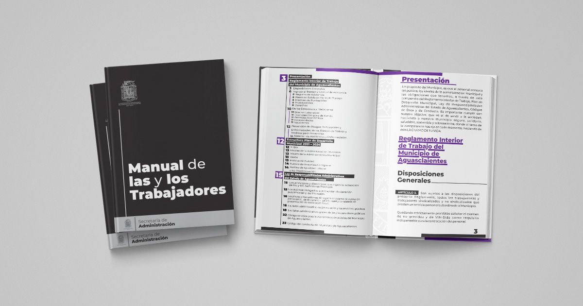 Fortalecerán el Manual de las y los Trabajadores del Municipio de Aguascalientes